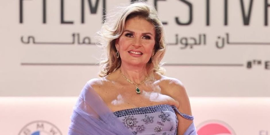 يسرا وكريم الشناوى بجلسة حوارية بعنوان المستقبل يتحدث العربية بـ الجونة اليوم
