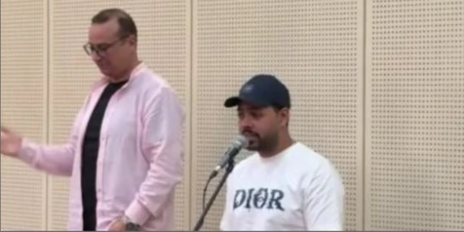  مهرجان الموسيقى العربية الـ34 .. بروفة أخيرة للفنان محمد شاهين استعدادا للافتتاح 
