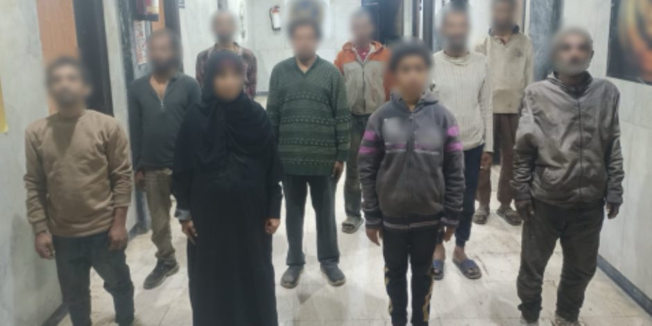 ضبط (10) أشخاص لاستغلال (9) أطفال في التسول وبيع السلع بالقاهرة