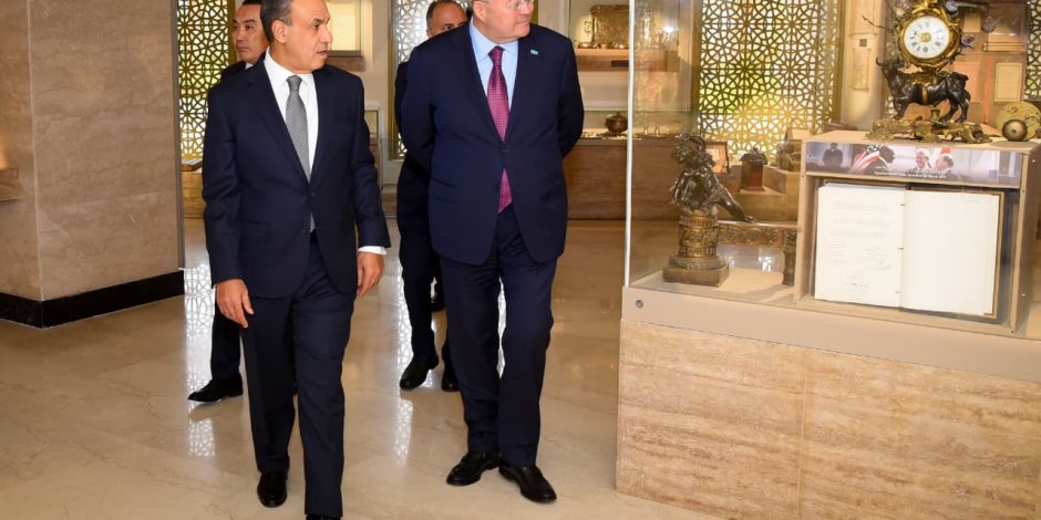 وزير الخارجية يستقبل نظيره الكازاخي في أول زيارة ثنائية له منذ توليه منصبه …ويعقدان مشاورات موسعة لدفع الشراكة السياسية والاقتصادية بين البلدين