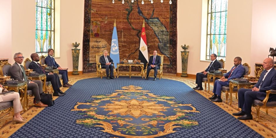 سكرتير عام الأمم المتحدة: كثيرًا ما تساءلت عن مصير الشعب الفلسطينى لولا الدور المصرى