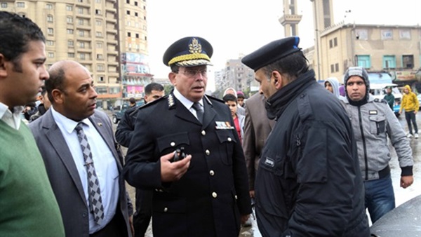 حكمدار القاهرة يتفقد ميدان التحرير حكمدار القاهرة يتفقد ميدان التحرير