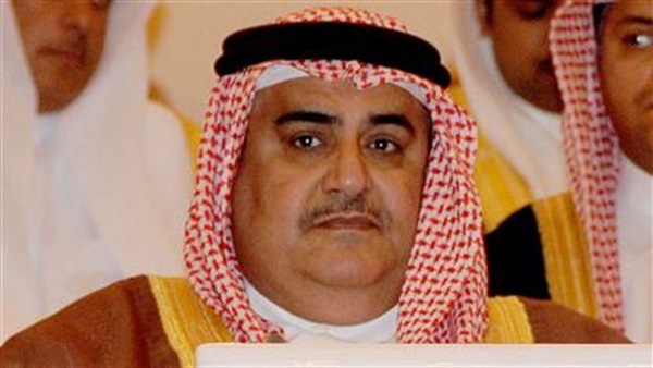 وزير خارجية البحرين: لا توجد لدينا مشكلة مع إيران وزير خارجية البحرين: لا توجد لدينا مشكلة مع إيران
