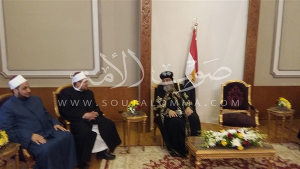 بالصور.. «تواضروس» يستقبل وزير الأوقاف بمقر الكاتدرائية بالصور.. «تواضروس» يستقبل وزير الأوقاف بمقر الكاتدرائية