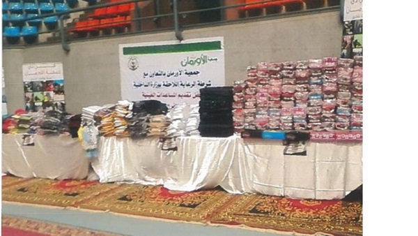 «أورمان المنوفية» توزع 1250 طقم ملابس جديدة بأشمون «أورمان المنوفية» توزع 1250 طقم ملابس جديدة بأشمون