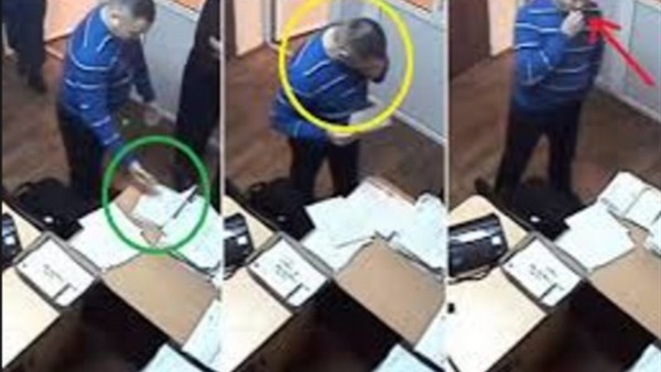 محامي روسي يبتلع دليل إدانة موكله محامي روسي يبتلع دليل إدانة موكله