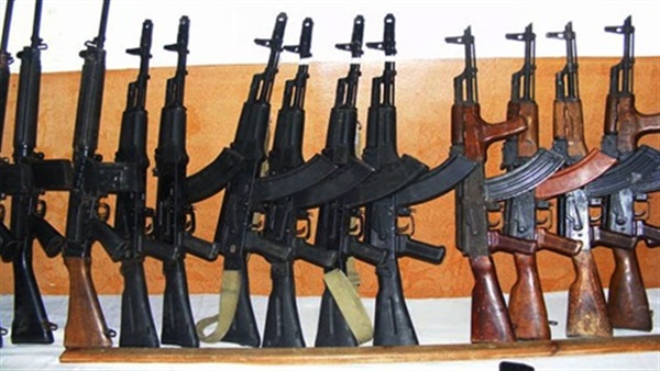 ضبط 42 قطعة سلاح و44 قضية مخدرات في حملة مكبرة لأمن الجيزة 