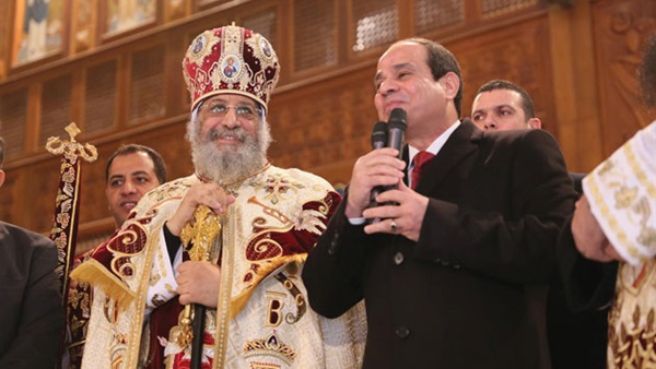 «السيسي» يهنىء «تواضروس» بعيد القيامة المجيد «السيسي» يهنىء «تواضروس» بعيد القيامة المجيد