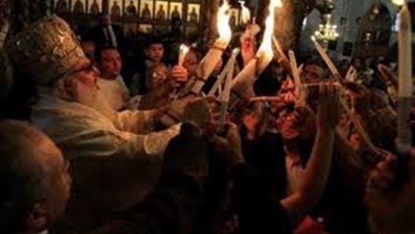 الطوائف المسيحية الشرقية تحتفل في بيت لحم «بسبت النور»