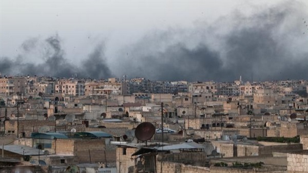 الطيران السوري يواصل قصف أحياء في حلب الطيران السوري يواصل قصف أحياء في حلب
