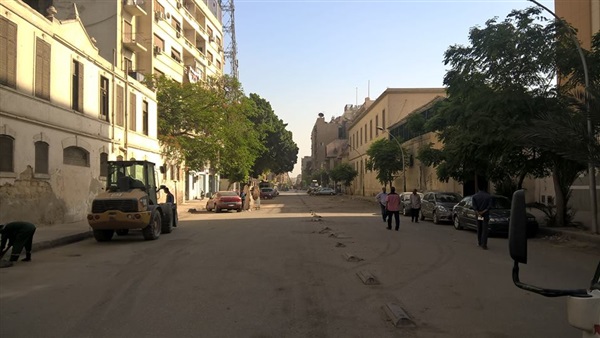 بالصورة.. بعد 4 سنين من إغلاقه.. فتح شارع «منصور» المؤدي لـ«الداخلية»