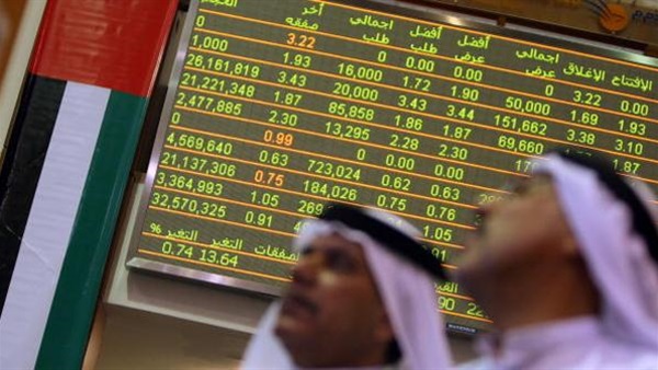 تراجع بورصة دبي بنسبة 0.49%