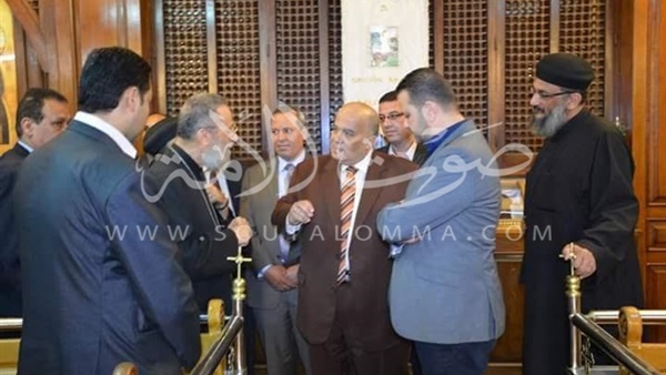 بالصور.. محافظ الدقهلية يزور كنيسة العذراء بالمنصورة بالصور.. محافظ الدقهلية يزور كنيسة العذراء بالمنصورة