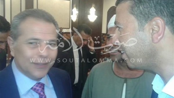 بالصور.. أول ظهور لـ«عكاشة» بعد فصله من البرلمان 