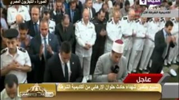 بالفيديو.. تشييع جثامين شهداء حلوان