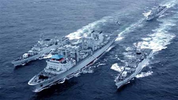 قوات خفر السواحل الصينية تنقذ طاقم سفينة حاويات