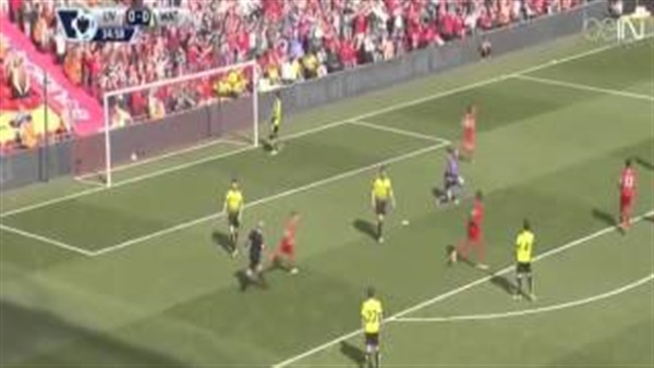 بالفيديو.. ليفربول يتقدم بهدف نظيف على واتفورد بالشوط الاول بالفيديو.. ليفربول يتقدم بهدف نظيف على واتفورد بالشوط الاول