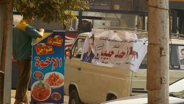 استخدام سيارات نقل الركاب في الدعاية الإنتخابية  