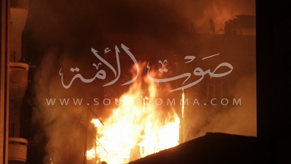 20 صورة ترصد حريق العتبة 20 صورة ترصد حريق العتبة