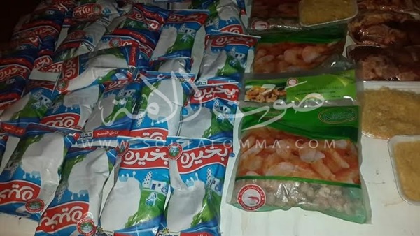 بالصور..ضبط البان ولحوم مجمدة منتهيه الصلاحية بالفيوم بالصور..ضبط البان ولحوم مجمدة منتهيه الصلاحية بالفيوم