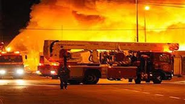 اندلاع حريق ضخم في الكويت 
