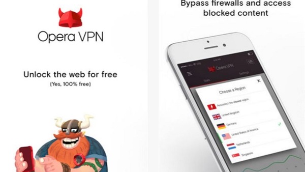 "Opera VPN" المجاني للتخفّي أثناء تصفح الإنترنت
