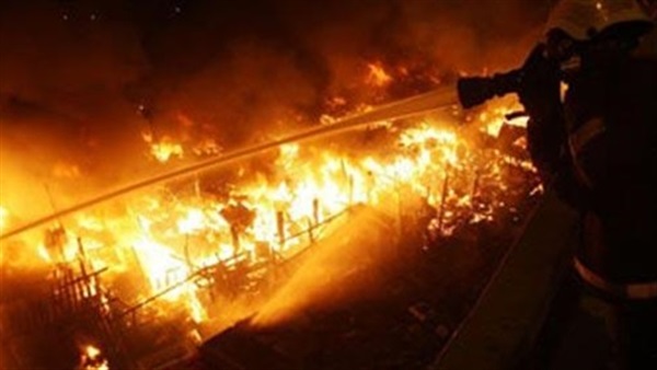 السيطرة على حريق شب في مصنع للأقطان بالقليوبية السيطرة على حريق شب في مصنع للأقطان بالقليوبية
