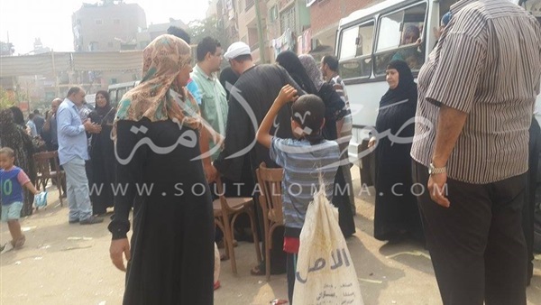 بالصور.. حشد السيدات للتصويت بلجنة المعتمدية في كرداسة 