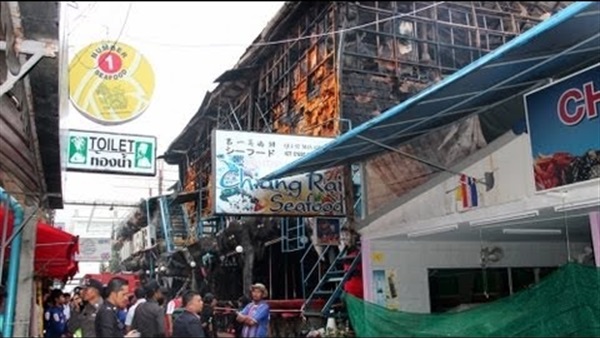 مصرع 17 طالبة إثر حريق داخل مدرسة فى تايلاند