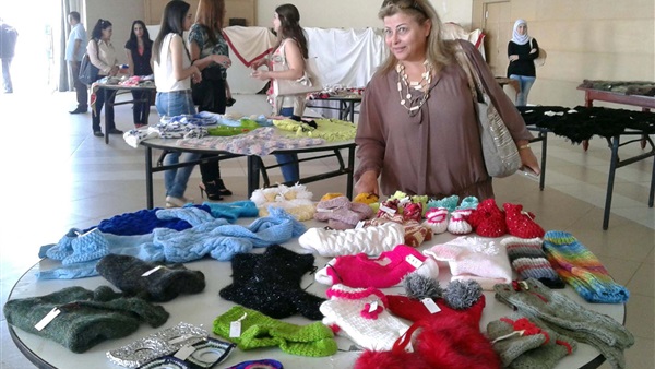 معرض منتجات يدوية في متحف محمود مختار