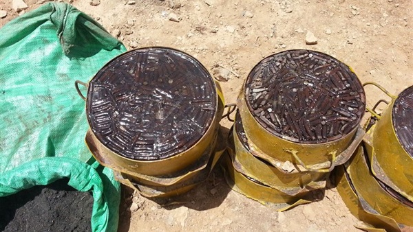 بالصور.. تصفية 13 إرهابيا وضبط 145 لغما في سيناء بالصور.. تصفية 13 إرهابيا وضبط 145 لغما في سيناء