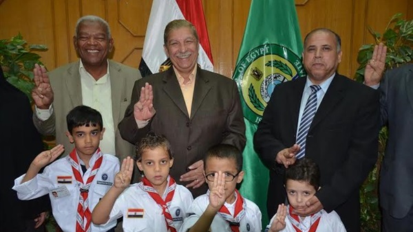 بالصور.. محافظ الإسماعيلية يستقبل فريق الكشافة البحرية بالصور.. محافظ الإسماعيلية يستقبل فريق الكشافة البحرية
