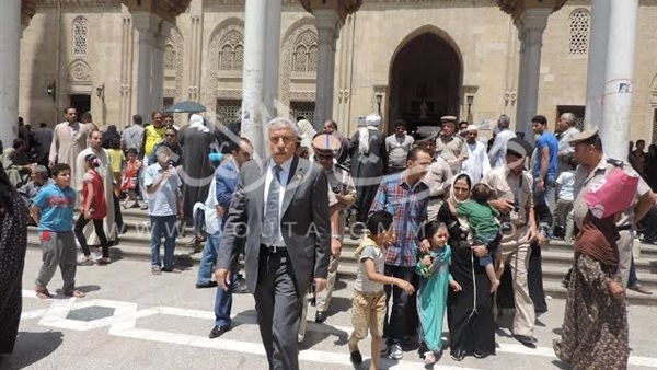 بالصور.. مدير أمن الغربية يأمر برفع إشغالات منطقة المسجد الأحمدي