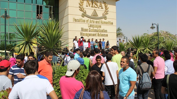 85 طالب بجامعة MSA يحصلون على منحة تدريبية بـ«مصر للطيران»