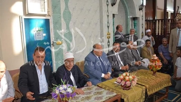بالصور.. محافظ الدقهلية يفتتح مسجد بمركز المنصورة