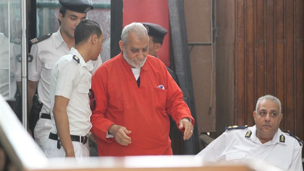 اليوم.. محاكمة بديع وقيادات الإخوان فى أحداث «البحر الأعظم» اليوم.. محاكمة بديع وقيادات الإخوان فى أحداث «البحر الأعظم»