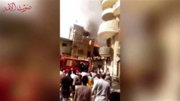 بالفيديو والصور.. حريق هائل في المنصورة بالفيديو والصور.. حريق هائل في المنصورة