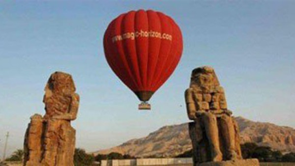 إقلاع 10 رحلات بالون طائر تقل 187 سائحا بالأقصر إقلاع 10 رحلات بالون طائر تقل 187 سائحا بالأقصر
