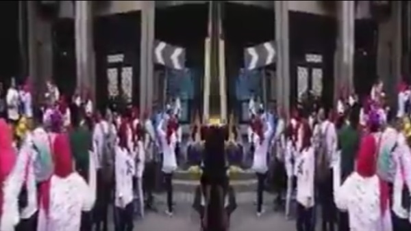 بالفيديو.. طلاب الدراسات العليا بجامعة القاهرة يحتفلون بنهاية العام الدراسى