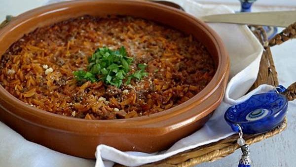 كيفية تحضير طاجن لسان العصفور كيفية تحضير طاجن لسان العصفور