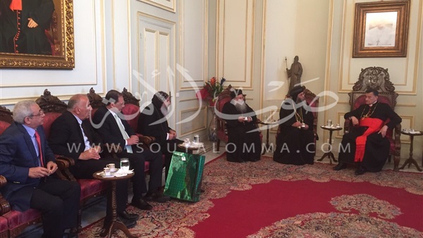 بالصور مطران القدس يزور الكاردينال مار بشارة الراعى بالصور مطران القدس يزور الكاردينال مار بشارة الراعى