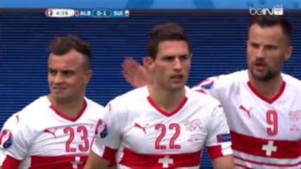 بالفيديو.. سويسرا تحقق فوزها الأول في «يورو 2016» على حساب ألبانيا