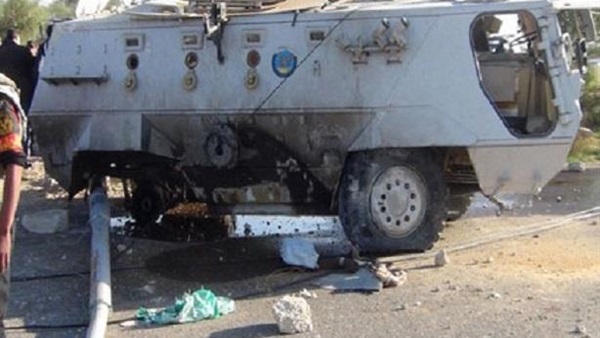 «الداخلية»: استشهاد ضابط ومجندين اثنين في انفجار العريش «الداخلية»: استشهاد ضابط ومجندين اثنين في انفجار العريش