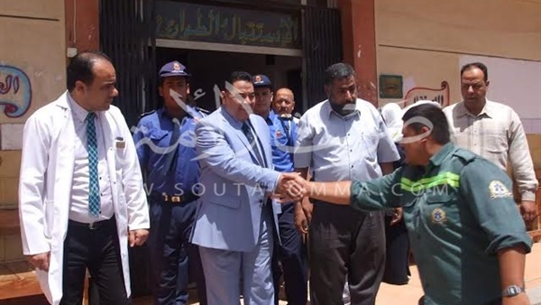 بالصور.. وكيل صحة الشرقية يتفقد مستشفي الإبراهيمية 
