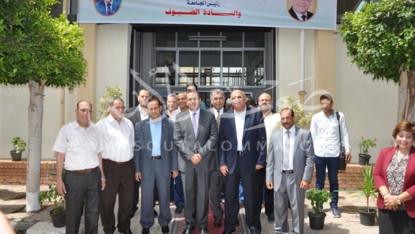 بالصور.. رئيس جامعة المنصورة يفتتح وحدة لمنتجات الألبان  