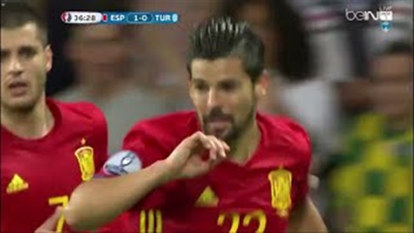 بالفيديو.. إسبانيا تضرب تركيا بثنائية في الشوط الأول