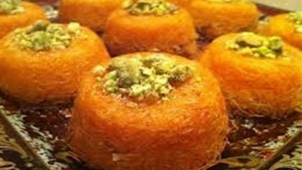 طريقة عمل كب كيك الكنافة طريقة عمل كب كيك الكنافة