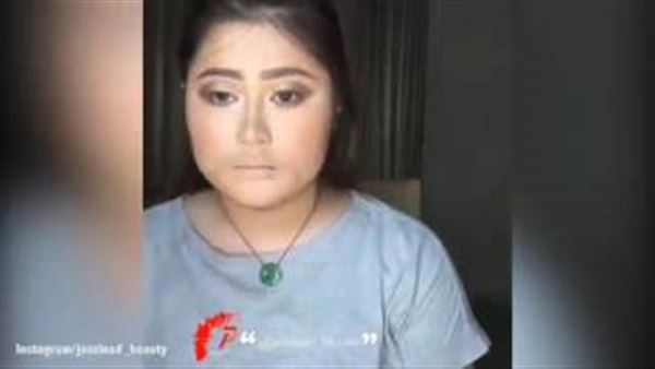 باالفيديو..معجزة المكياج فى اخفاء حب الشباب باالفيديو..معجزة المكياج فى اخفاء حب الشباب