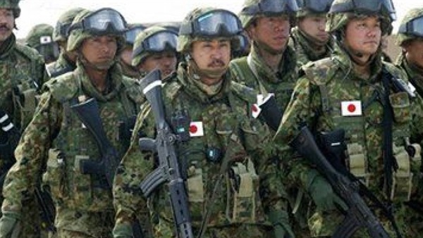 اليابان تضع قواتها في حالة استعداد دائم اليابان تضع قواتها في حالة استعداد دائم
