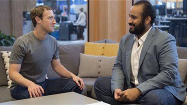 بالصور.. محمد بن سلمان يزور شركة «فيس بوك»